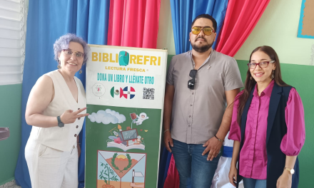 La escritora emergente Ana Gerónimo impulsa la iniciativa «Bibliorefri, Lectura Fresca» en la República Dominicana*