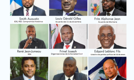 Consejo Presidencial de Haití, promete la restauración del orden público y el alivio de la pobreza.