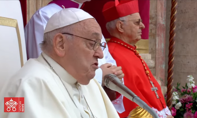 El Papa Francisco alerta contra los «vientos de la guerra» que azotan a Europa en su mensaje de Pascua