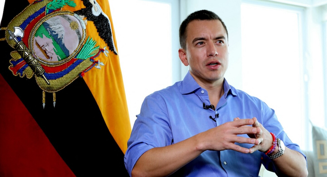 El Presidente de Ecuador, Daniel Noboa califica de ‘traición a la patria’ a comentarios que sugieren que México podría declarar la guerra a Ecuador por la captura de Jorge Glas en la embajada