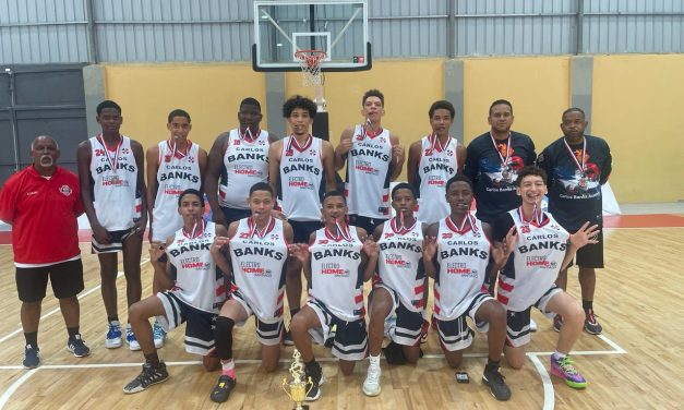 Carlos Banks Academy campeón primer clásico Internacional de baloncesto U18 Semana Santa 2024.
