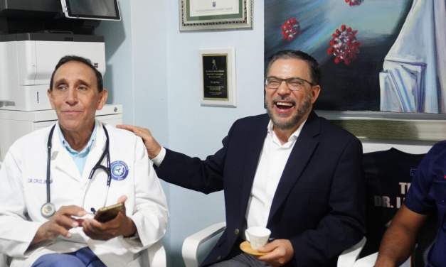 Antonito Cruz Jiminián apoya a Guillermo Moreno para senador del Distrito Nacional