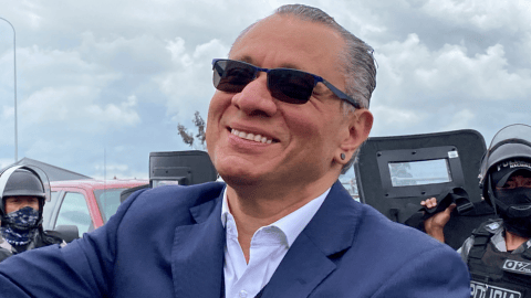 El Expresidente de Ecuador Jorge Glas, llega a la cárcel de máxima seguridad ‘La Roca’