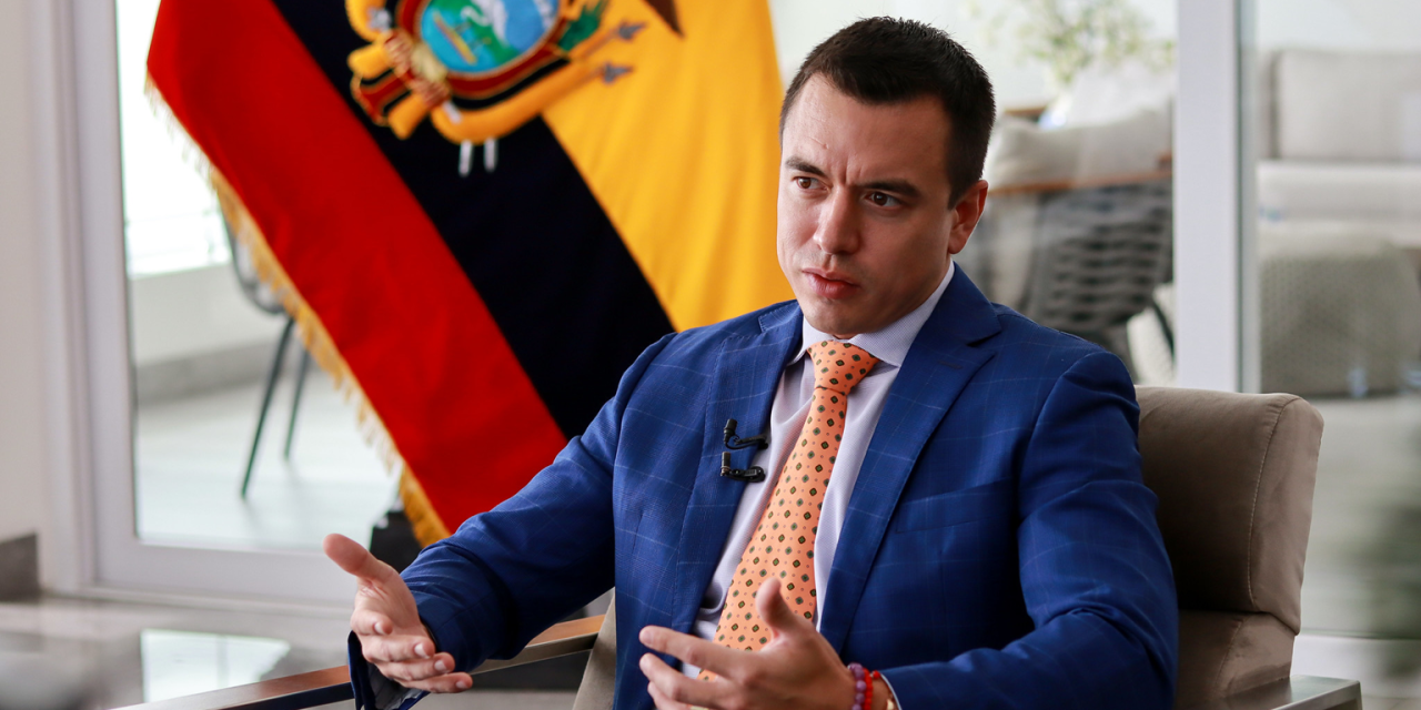 Daniel Noboa sobre el asalto a la embajada de México en Ecuador: “No me arrepiento”.
