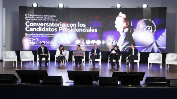 Debate presidencial en Panamá destaca la importancia de la libertad de expresión y el periodismo