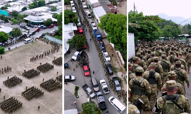 El Salvador: El presidente Bukele cerca cinco barrios cerca de San Salvador con 3.000 soldados y policías en busca de pandilleros