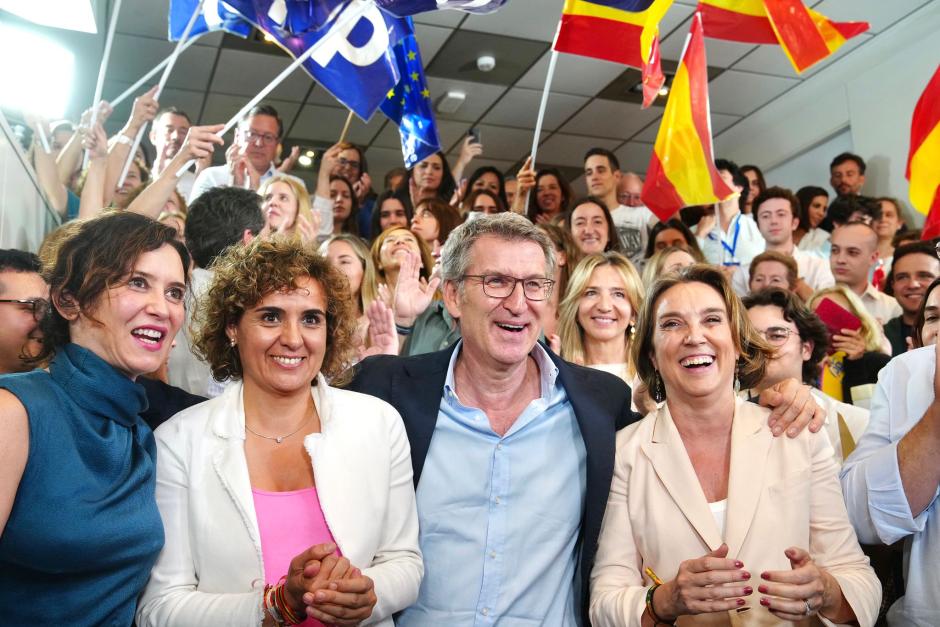 La derecha española gana las elecciones europeas, un golpe al primer ministro socialista