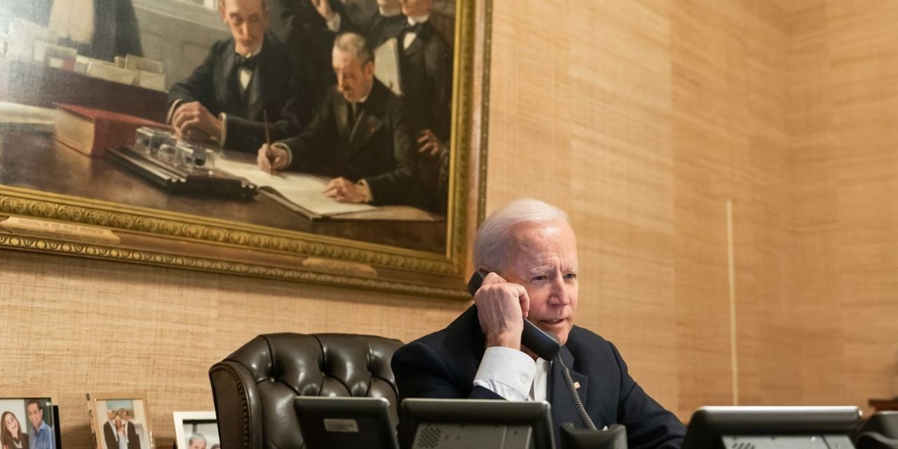 Biden de repente cambió de opinión este domingo