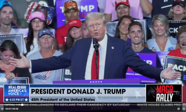 Trump llama lunática de izquierda radical a Kamala Harris