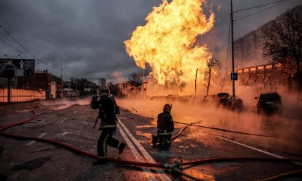 La mitad de Ucrania alcanzada por misiles y drones rusos