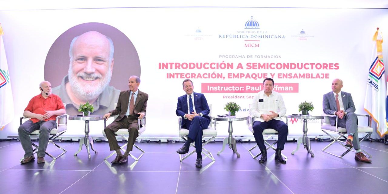 Realizan exitosa presentación Programa Formación Semiconductores en República Dominicana