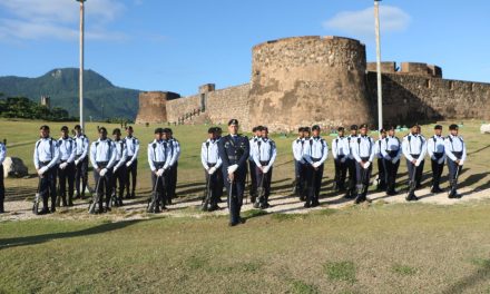 Gran desfile cívico militar por el 185 aniversario del natalicio de Gregorio Luperón