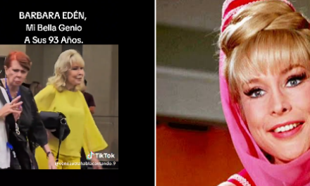 Impresionante a sus 93 años: así se ve Barbara Eden, la estrella de ‘Mi bella genio’