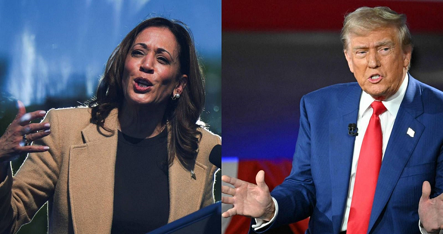 Harris y Trump se reúnen por primera vez y comienza un debate de alto riesgo