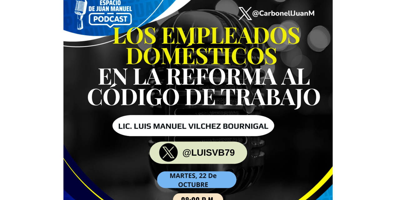 Los empleados domésticos en la reforma al código de trabajo.