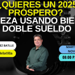 ¿Quieres un 2025 próspero? Empieza usando bien tu doble sueldo.