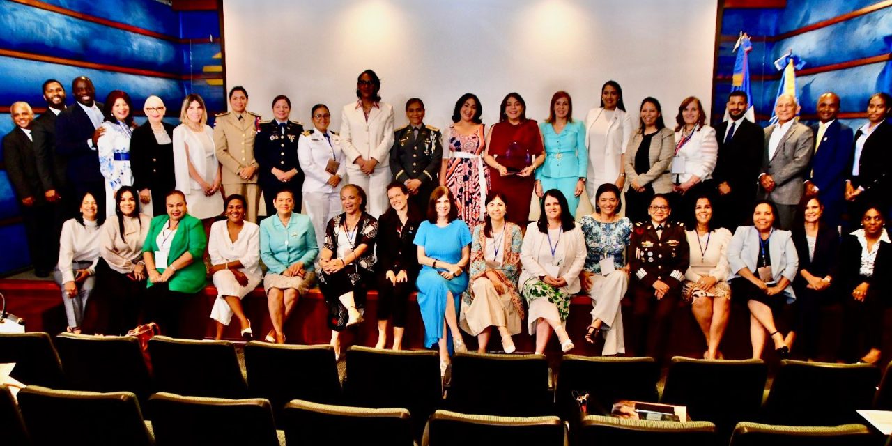 Clausura del evento «La Seguridad Tienes Rostro de Mujer» en la XV Cumbre Internacional de Seguridad y Defensa 2024