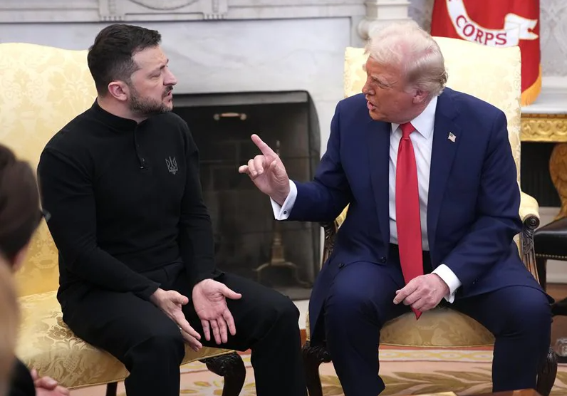 Trump a Zelensky: “Está jugando con la Tercera Guerra Mundial”