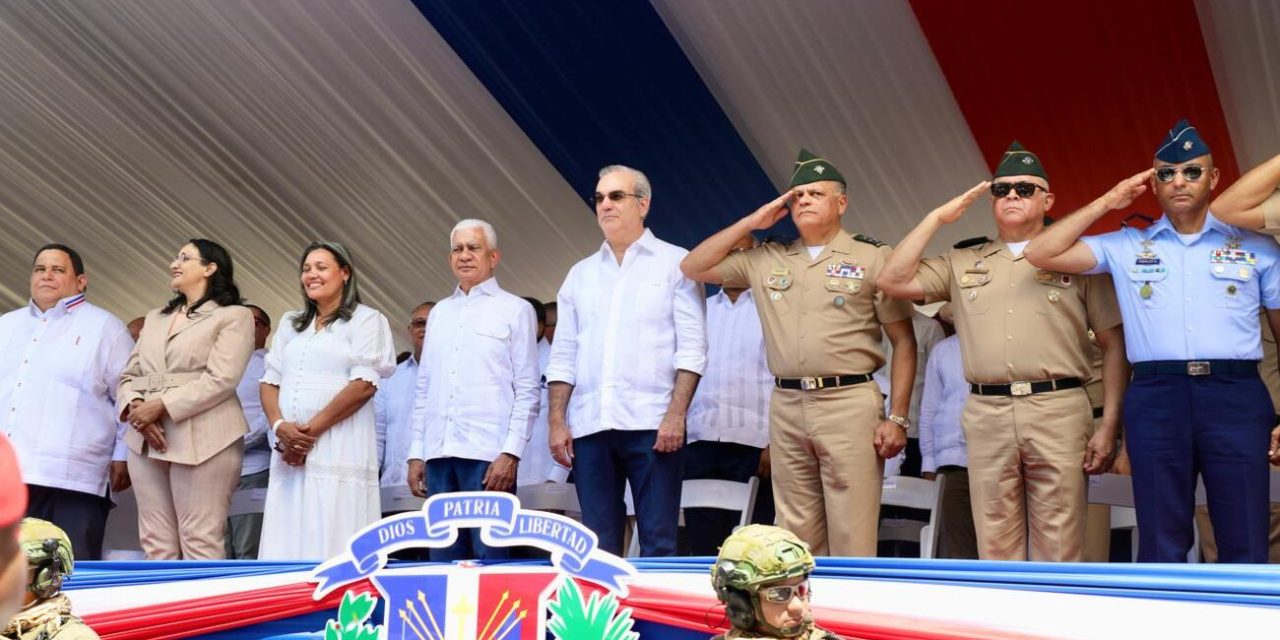 Presidente Abinader encabeza actos conmemorativos por el 181 aniversario de la batalla del 19 de Marzo en Azua