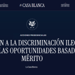 EE.UU: Orden ejecutiva de Trump pone fin al programa de diversidad del Departamento de Estado de la era Biden