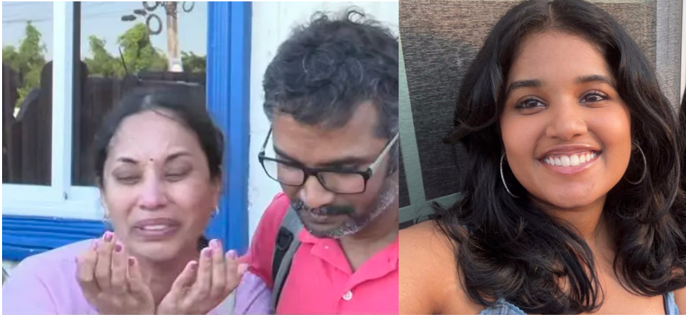 Padres de Joven desaparecida Sudiksha Konanki solicitan a Policía Nacional declaración legal del fallecimiento de su hija