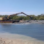 Se continúa con la intervención en canales de Santiago
