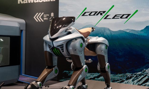 Kawasaki revela prototipo de caballo mecánico del futuro