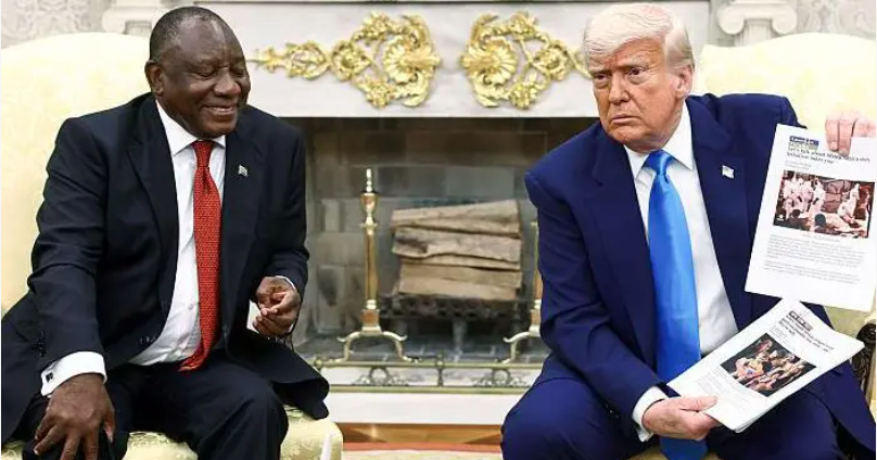 Trump confronta al presidente sudafricano por el asesinato de granjeros blancos
