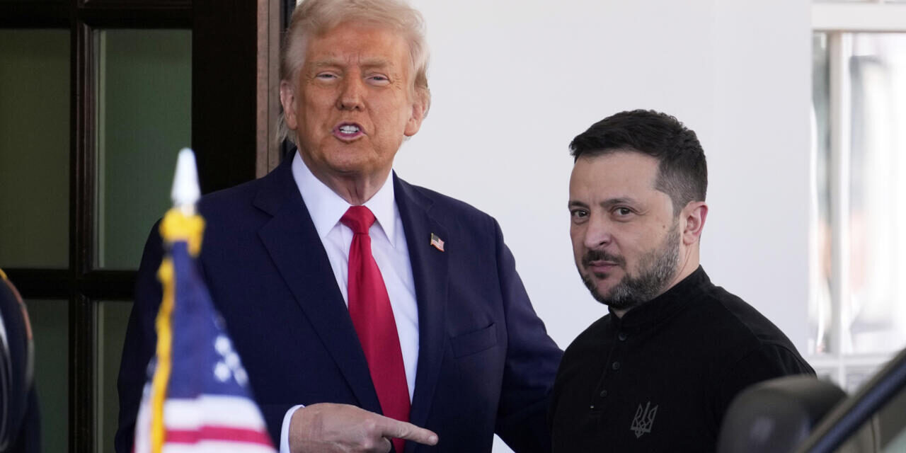Reunión entre Zelenski y Trump comienza en La Haya