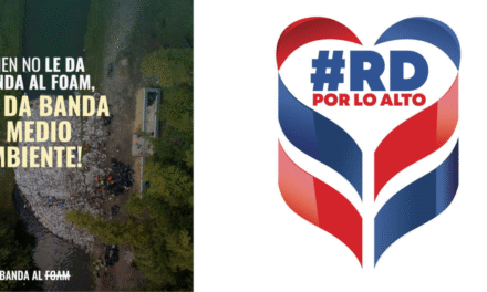 Campaña RDPorLoAlto respalda iniciativa #DaleBandaAlFoam en defensa del medio ambiente dominicano