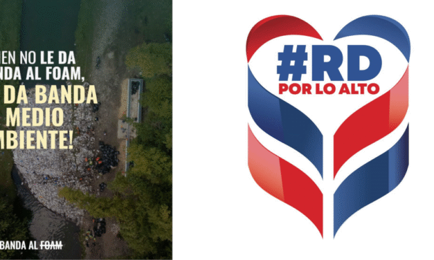 Campaña RDPorLoAlto respalda iniciativa #DaleBandaAlFoam en defensa del medio ambiente dominicano