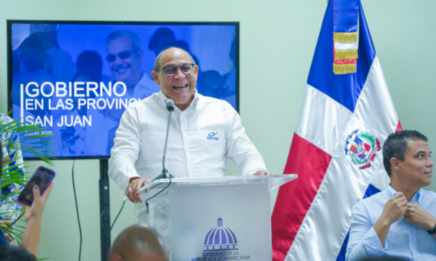 Infotep destaca impacto transformador de la formación técnico profesional en el desarrollo de los territorios durante “El Gobierno en las Provincias” en San Juan