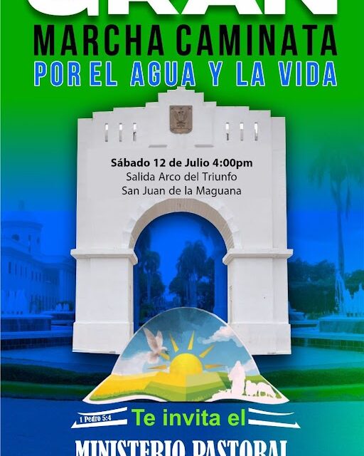#RDPorLoAlto respalda con firmeza la marcha por la vida y el agua en San Juan