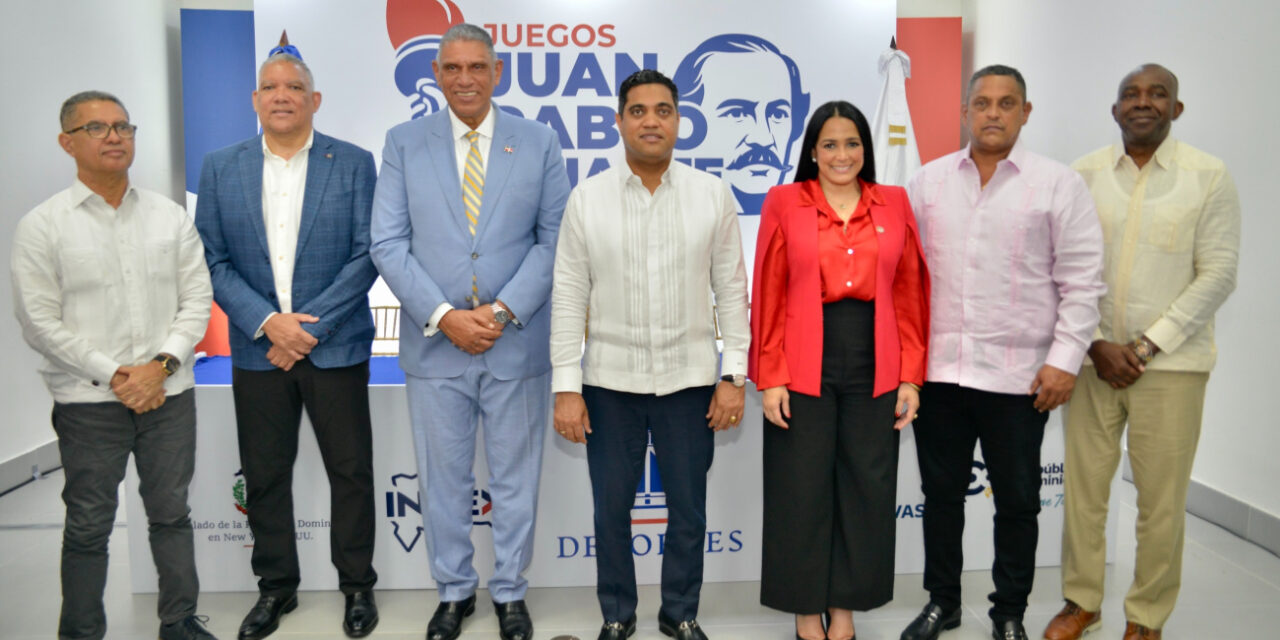 Ministro de deportes anuncia Juegos Juan Pablo Duarte en Nueva York