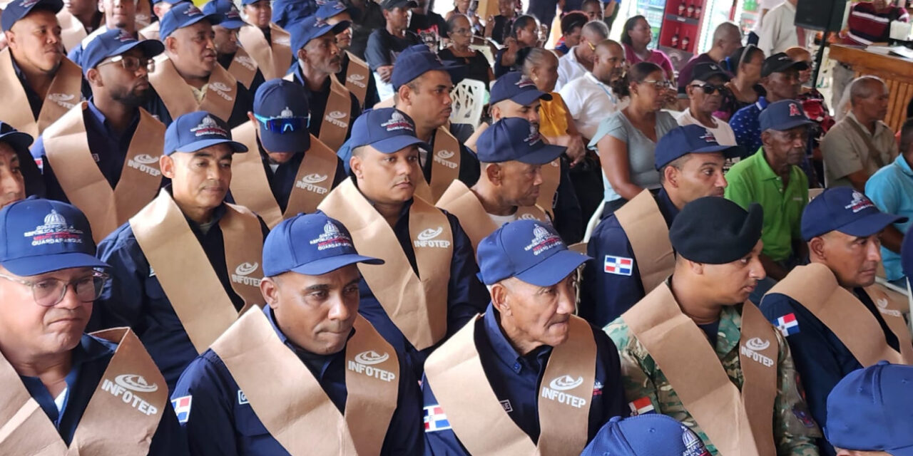 Infotep gradúa 44 nuevos guardaparques en Puerto Plata
