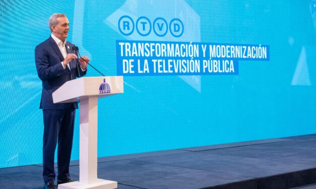 Presidente Abinader presenta la transformación y modernización de la televisión pública, RTVD, canal 4