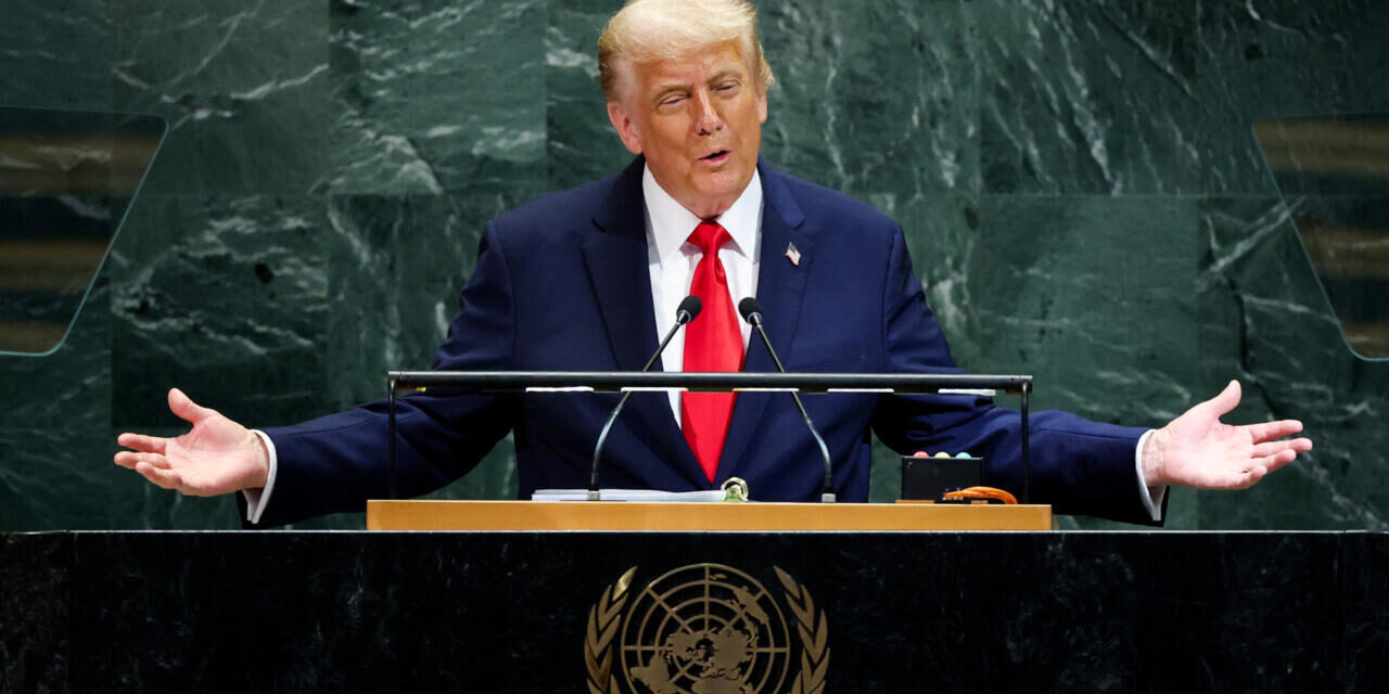 Trump: “¿Cuál es el propósito de las Naciones Unidas?”
