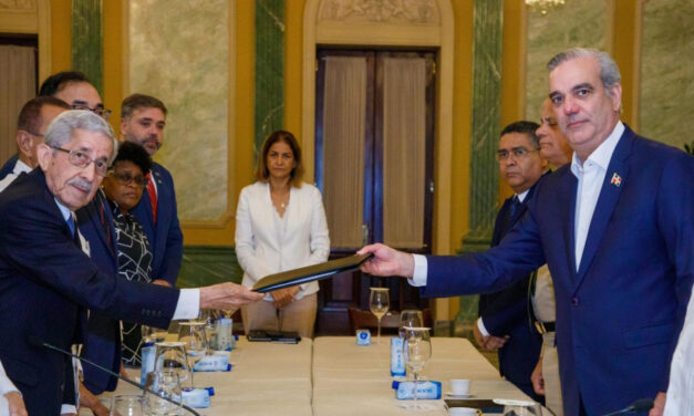 Consejo Económico y Social (CES) entrega informe final sobre crisis haitiana al presidente Abinader