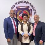 Presidente de la Hermandad de Veteranos se reúne con la Dra Yubelkis Aquino, candidata a  Presidir CMD