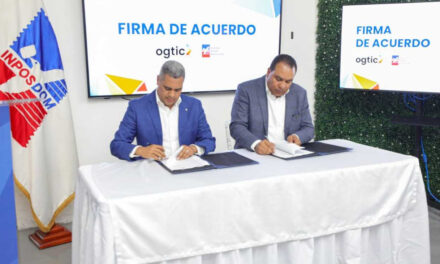 Ogtic e INPOSDOM firman acuerdo para instalación de nuevos Puntos GOB sin costo de alquiler