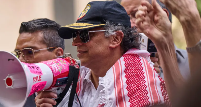 Estados Unidos revoca la visa a Gustavo Petro por sus «acciones imprudentes e incendiarias» durante una protesta pro palestina en Nueva York