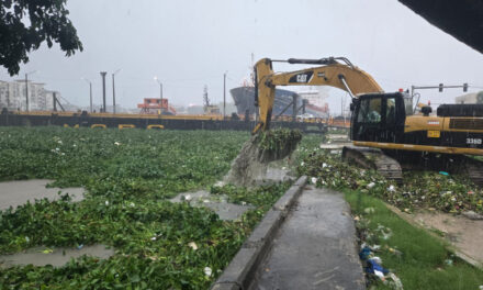 Obras Públicas informa cierre provisional del puente flotante