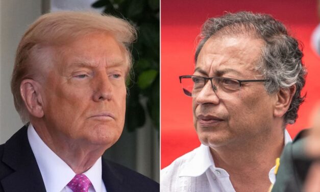 El presidente de los Estados Unidos, Trump llama al presidente colombiano Gustavo Petro narcotraficante y corta ayuda a Colombia