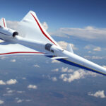 El avión supersónico silencioso X-59 de la NASA realiza su primer vuelo.