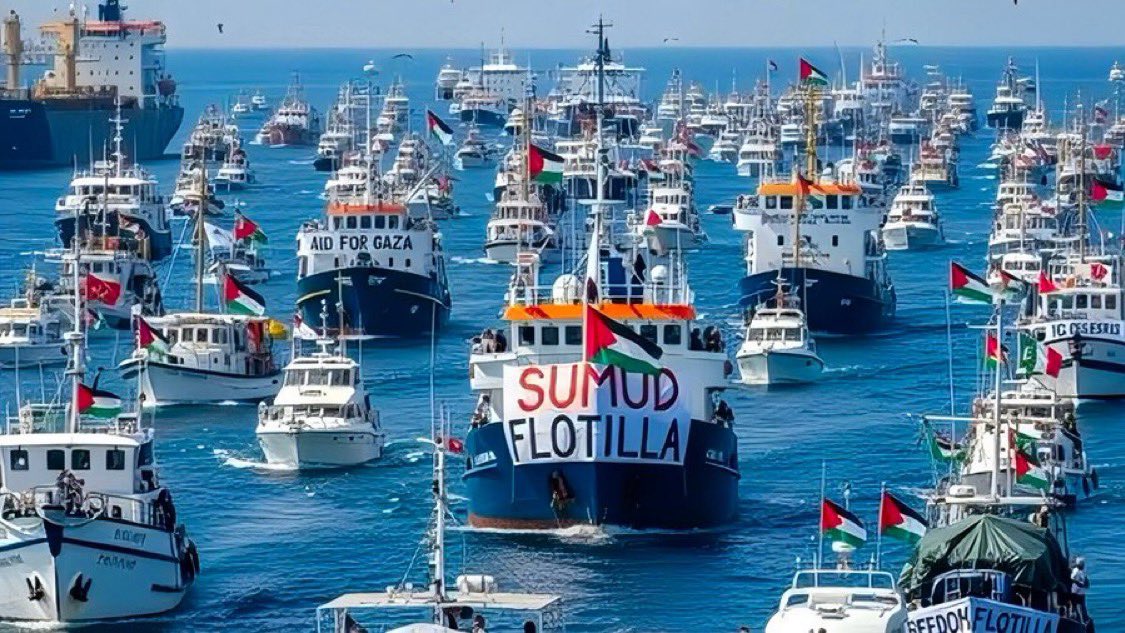 Israel intercepta flotilla de ayuda a Gaza y redirige barcos al puerto de Ashdod