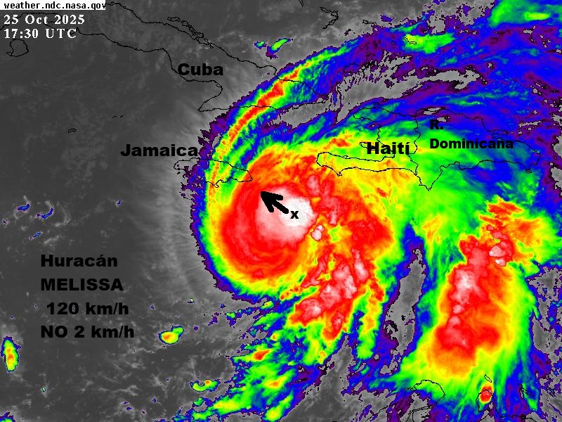 Melissa alcanza fuerza de huracán y amenaza con inundaciones catastróficas en el Caribe