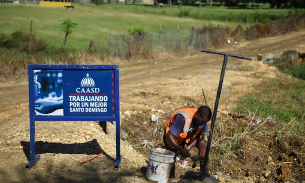 Caasd avanza en su plan de optimización del agua potable en SDE con nueva obra en La Batallita