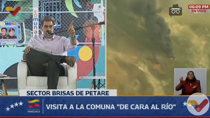 Maduro confirma derribo de aviones que sobrevolaban Venezuela