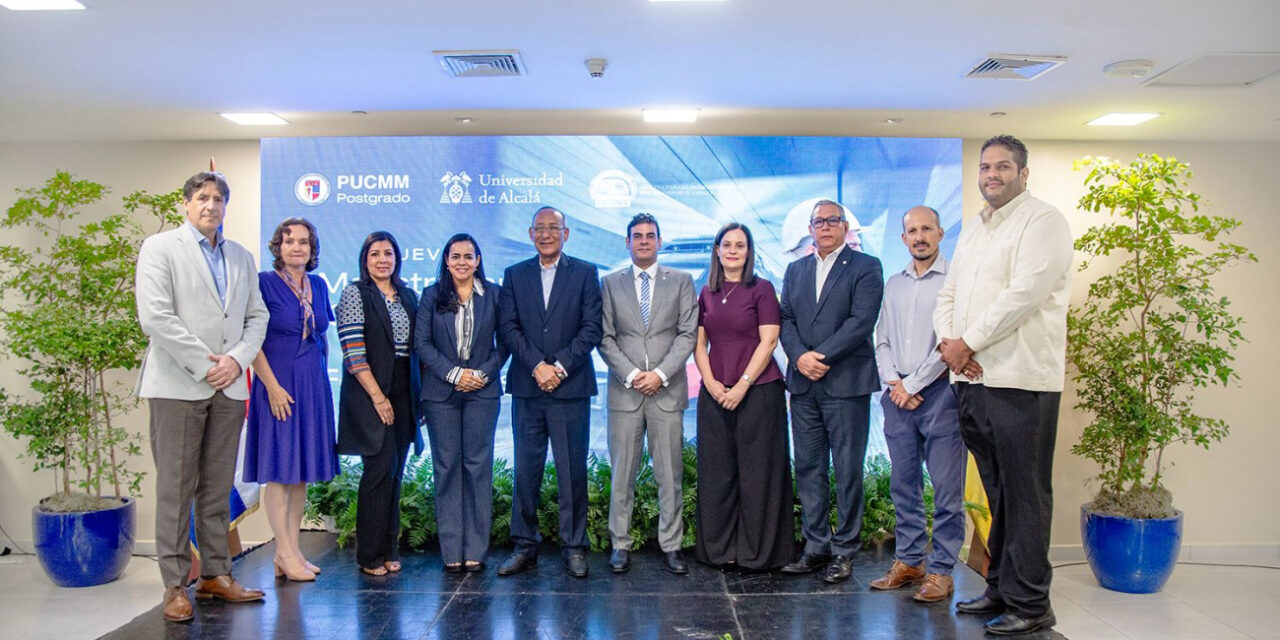 Opret y PUCMM lanzan la primera maestría en Gestión Ferroviaria de la región