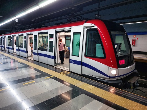 Metro de Santo Domingo operará en horario habitual durante tormenta Melissa.